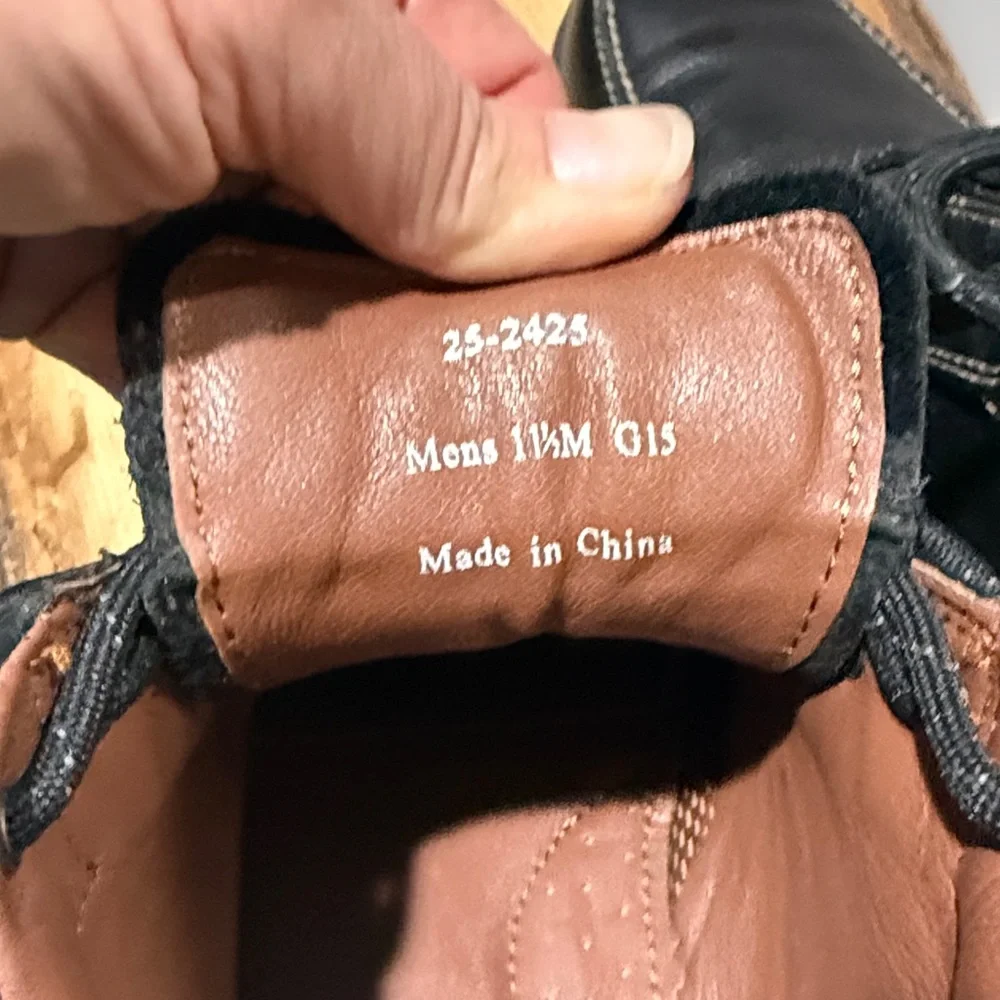 Johnston‎ & Murphy XC4 Rutledge Sheepskin Leather Boots 11.5M A34